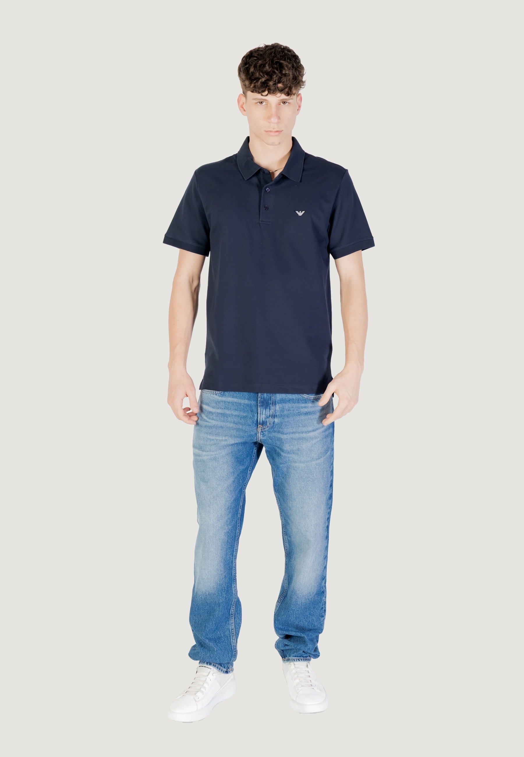 Polo Emporio Armani - bleu