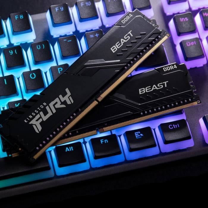 Memória Kingston FURY Beast 32GB (2 x 16GB) DDR4 3200MHz CL16