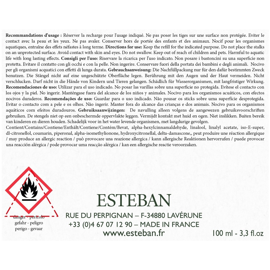 Esteban Thé en fleur