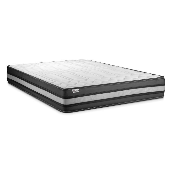 200 x 200 cm Memory-Schaum-Matratze - Vital Power Zen