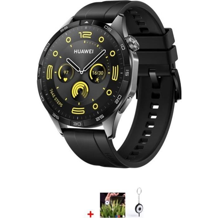 Smartwatch - HUAWEI - Watch GT 4 - 46 mm - Black - 14-day battery life - Dual-band GNSS