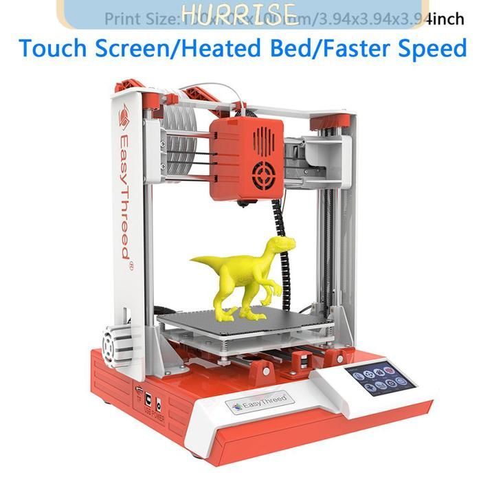 Tbest EasyThreed K6 Plus Stampante 3D FDM Stampante 3D da tavolo 100 x 100 x Stampante per computer C-UE