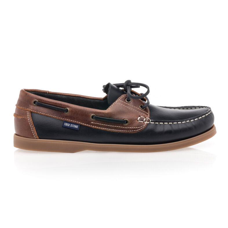 Blaue Herren-Loafer/Bootsschuhe