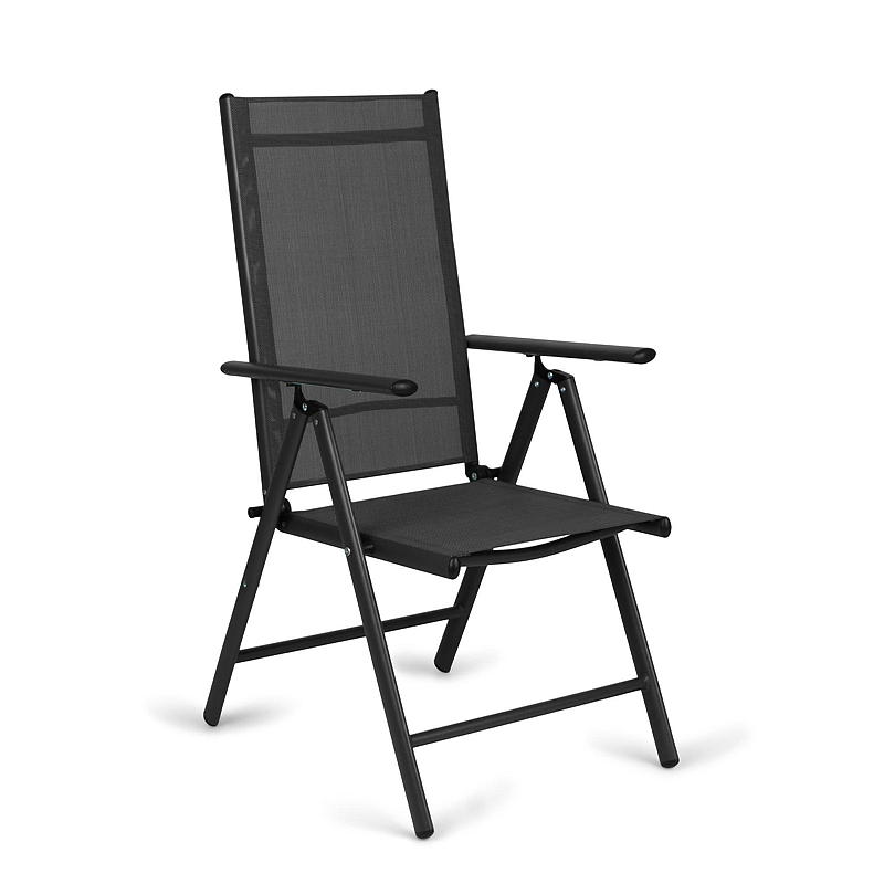 Silla de casa de 7 plazas negra, Rimini