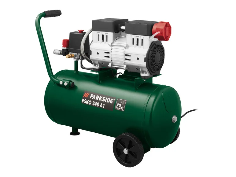 Compressor silencioso PARKSIDE® PSKO 248 A1, 24 L