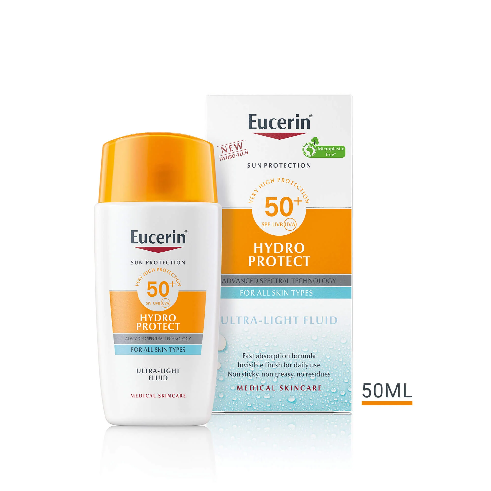 Sun Protection Hydro Protect Fluido Ultra-Leggero SPF50+ - Solare viso alta prot.