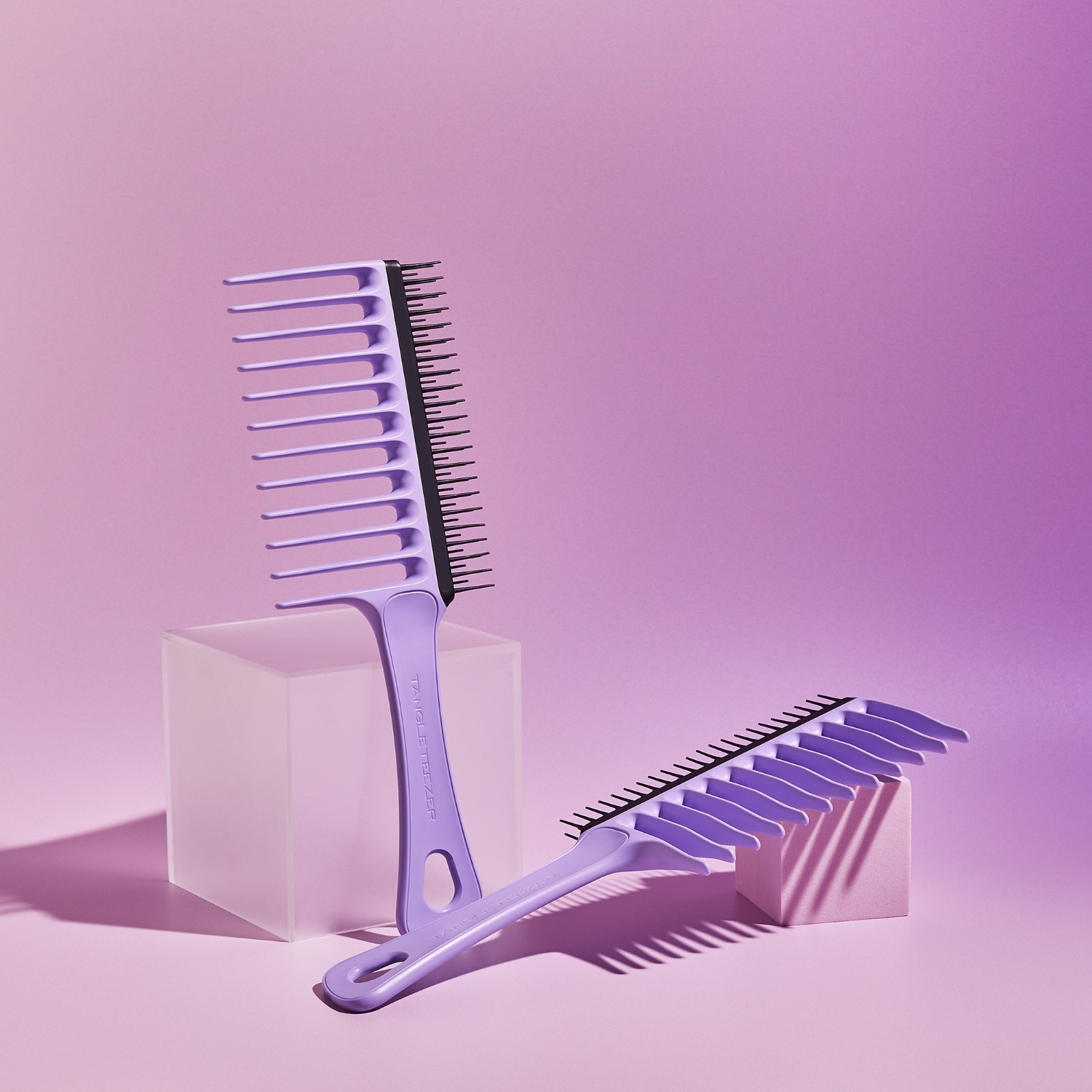 Tangle Teezer Wide Tooth Comb Lilac Black