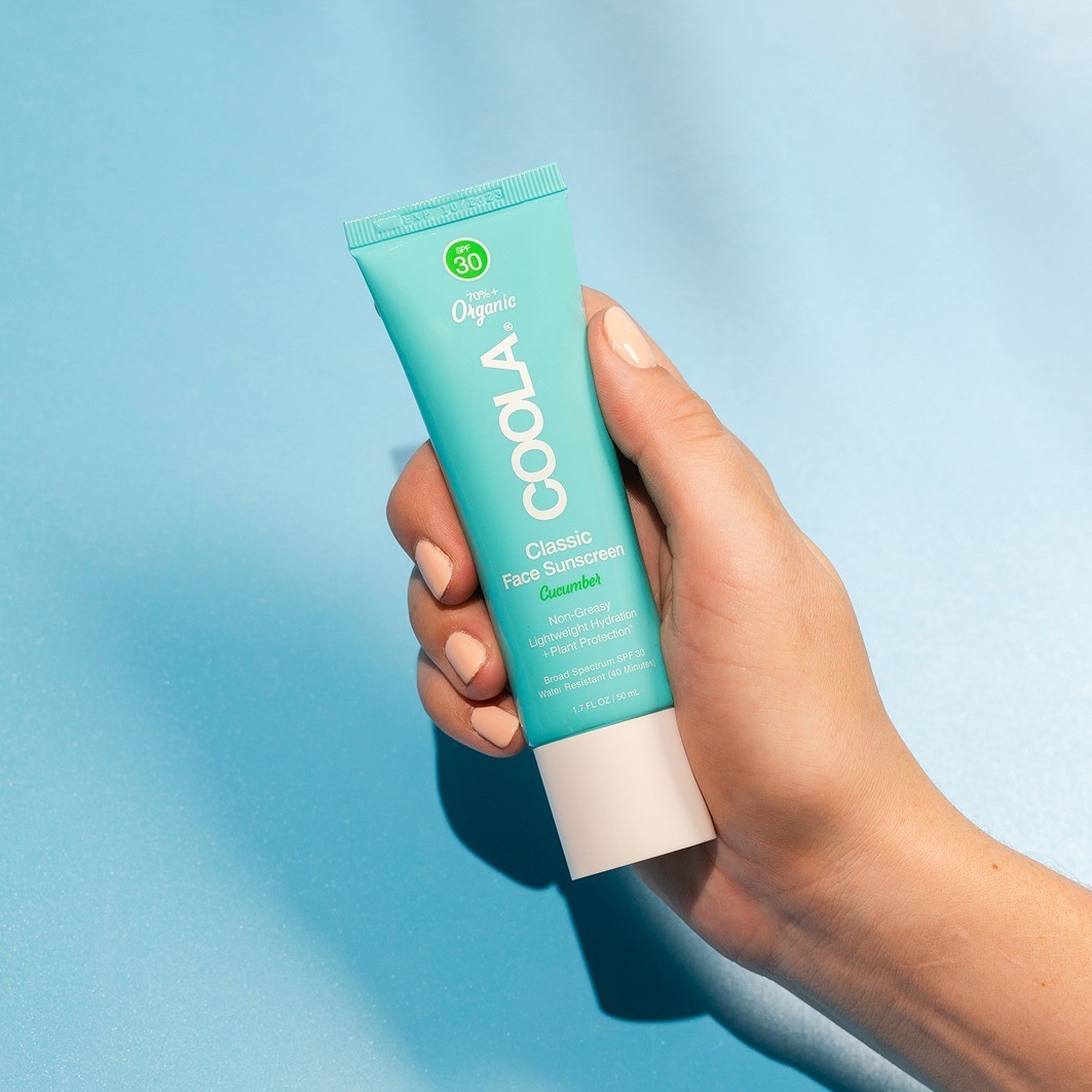 Coola Lotion Solaire Visage SPF30 au Concombre