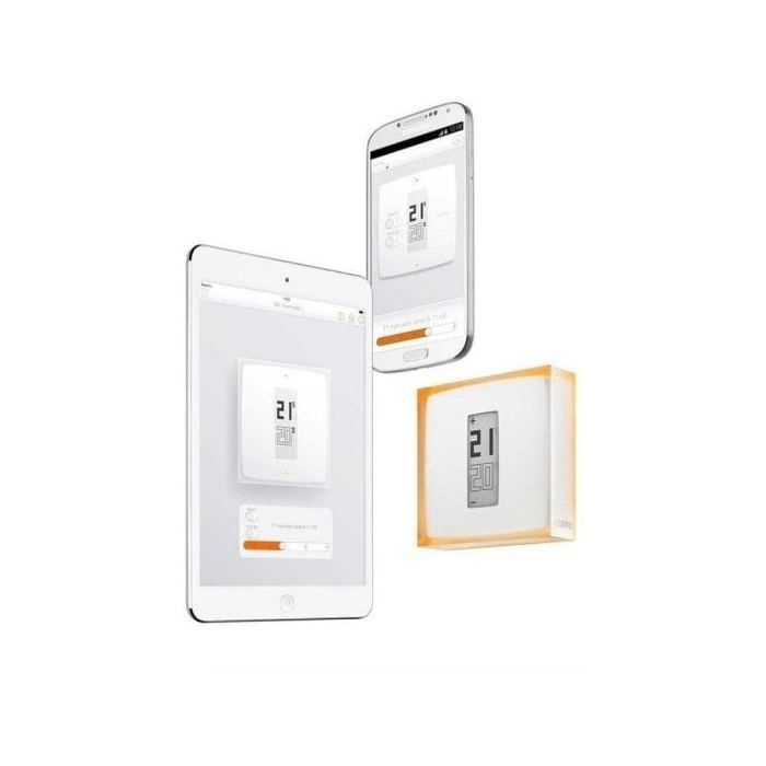 Termostato - Netatmo - Termostato inteligente - Control por smartphone - Programable - IA integrada
