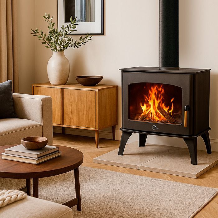 Poêle à Bois Dita 13,1 kW Bûche 63 cm Sannover