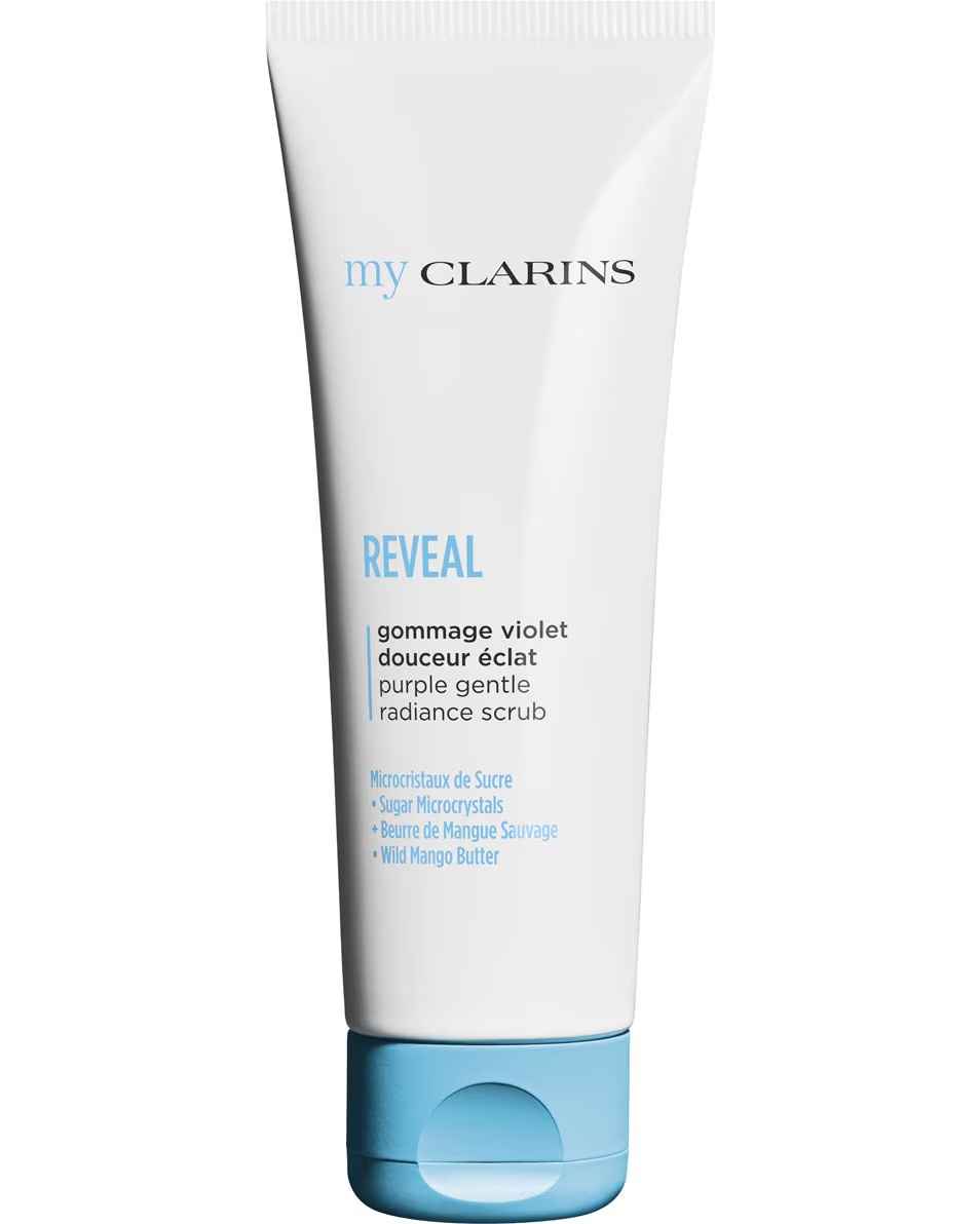 CLARINS Scrubul meu Clarins Reveal mov delicat pentru strălucire