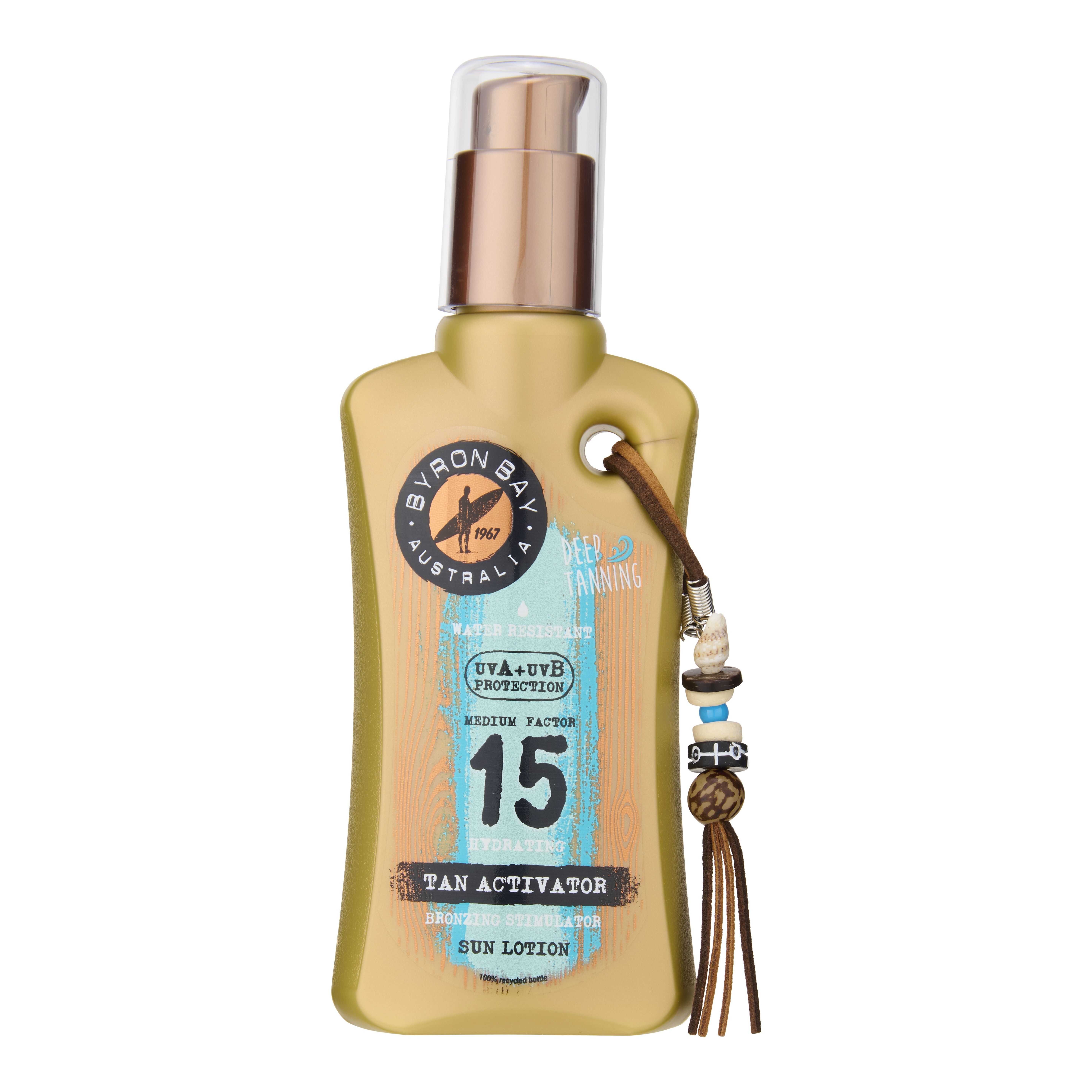 „Tan Activator“ savaiminio įdegio losjonas nuo saulės su SPF 15 Savaiminio įdegio priemonės