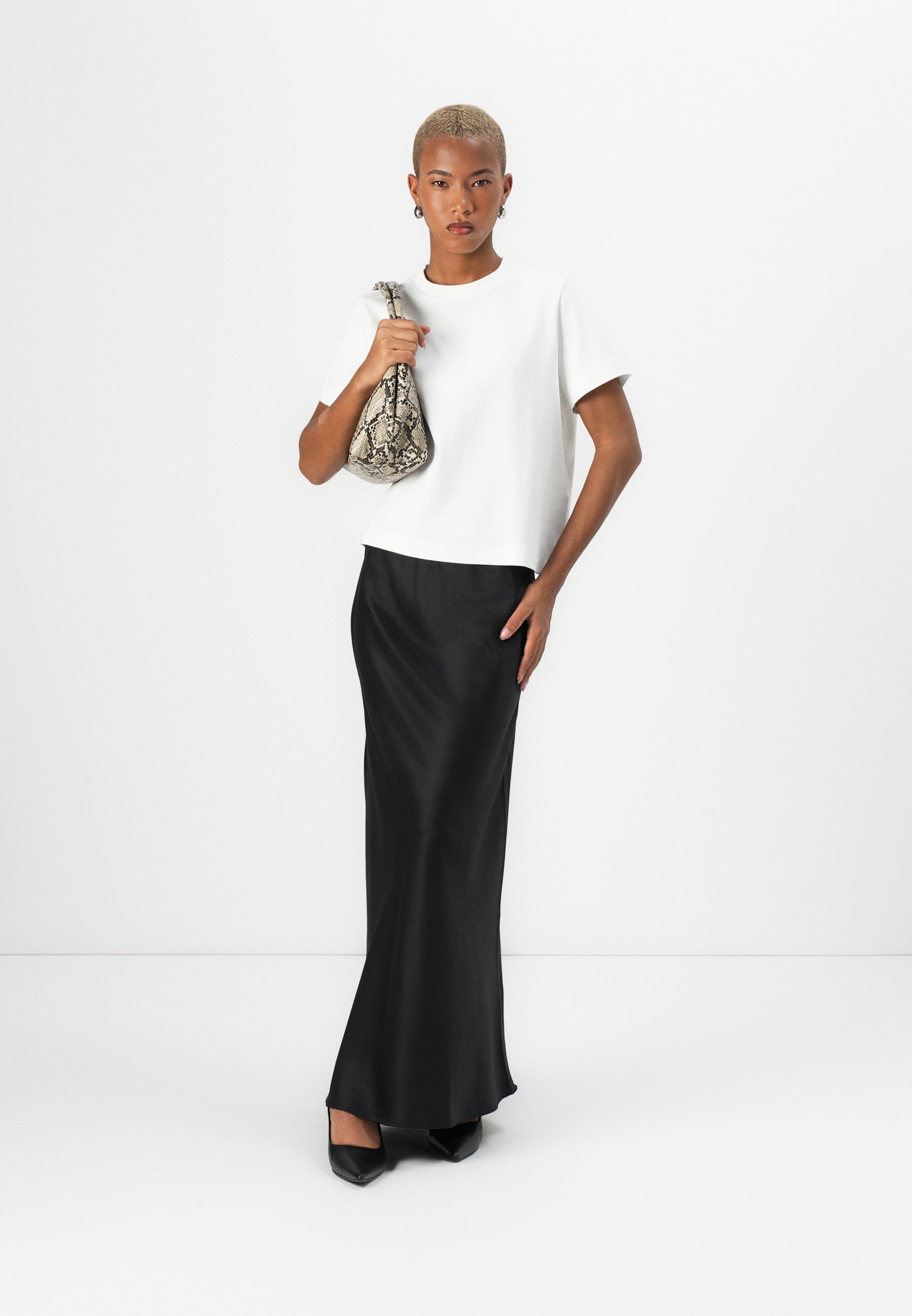 Vero Moda VMMERLE - Maxi rok - zwart