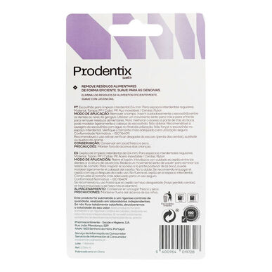 Prodentix Wells Micro 0,4 mm hammasväliharja, Prodentix-hammasväliharja suun biofilmin poistajaksi, 6 kpl.