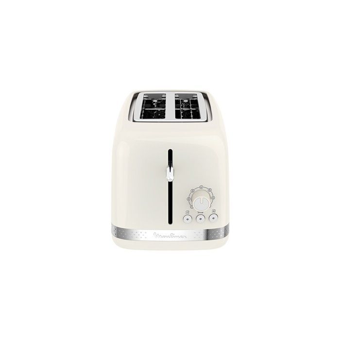 Tostapane MOULINEX Soleil 850W a 2 fette - Avorio - 7 livelli di doratura