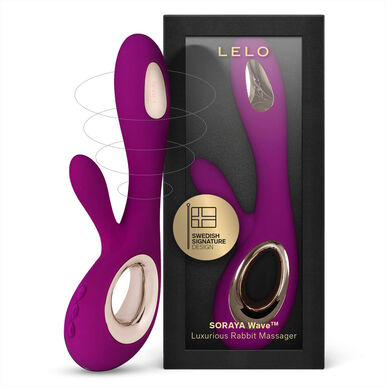 Lelo Soraya Wave Deep Rose -klitorisstimulaattori 1 kpl 1 kpl