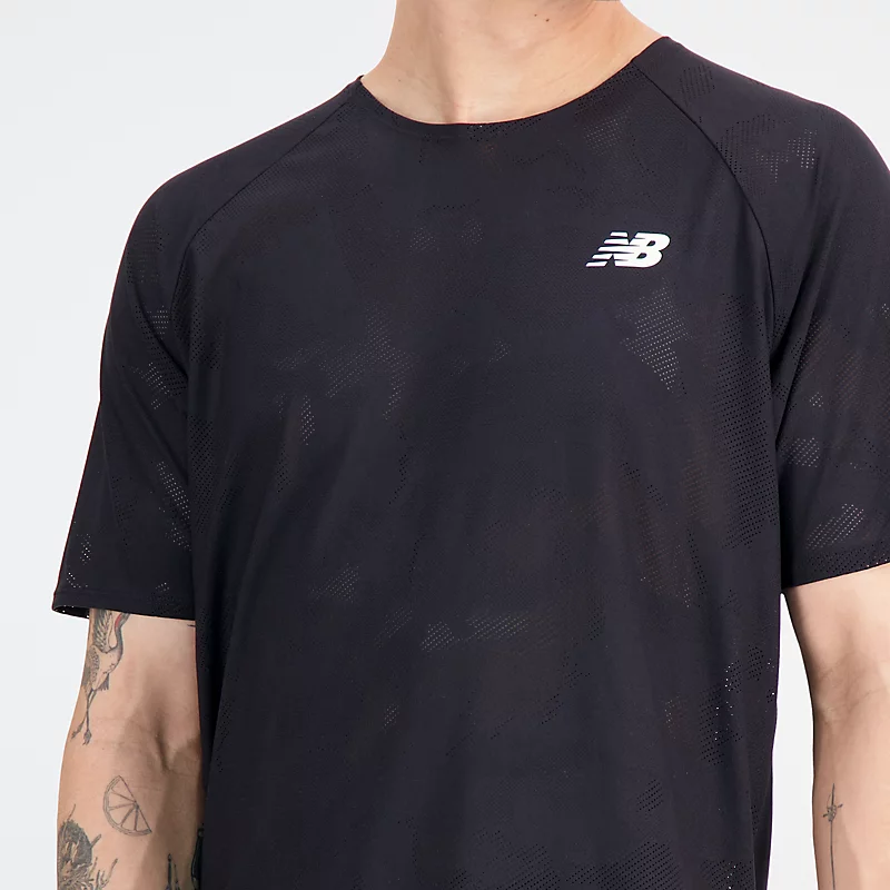 Tessuto Q Speed Jacquard in tessuto ricamato - CZARNY