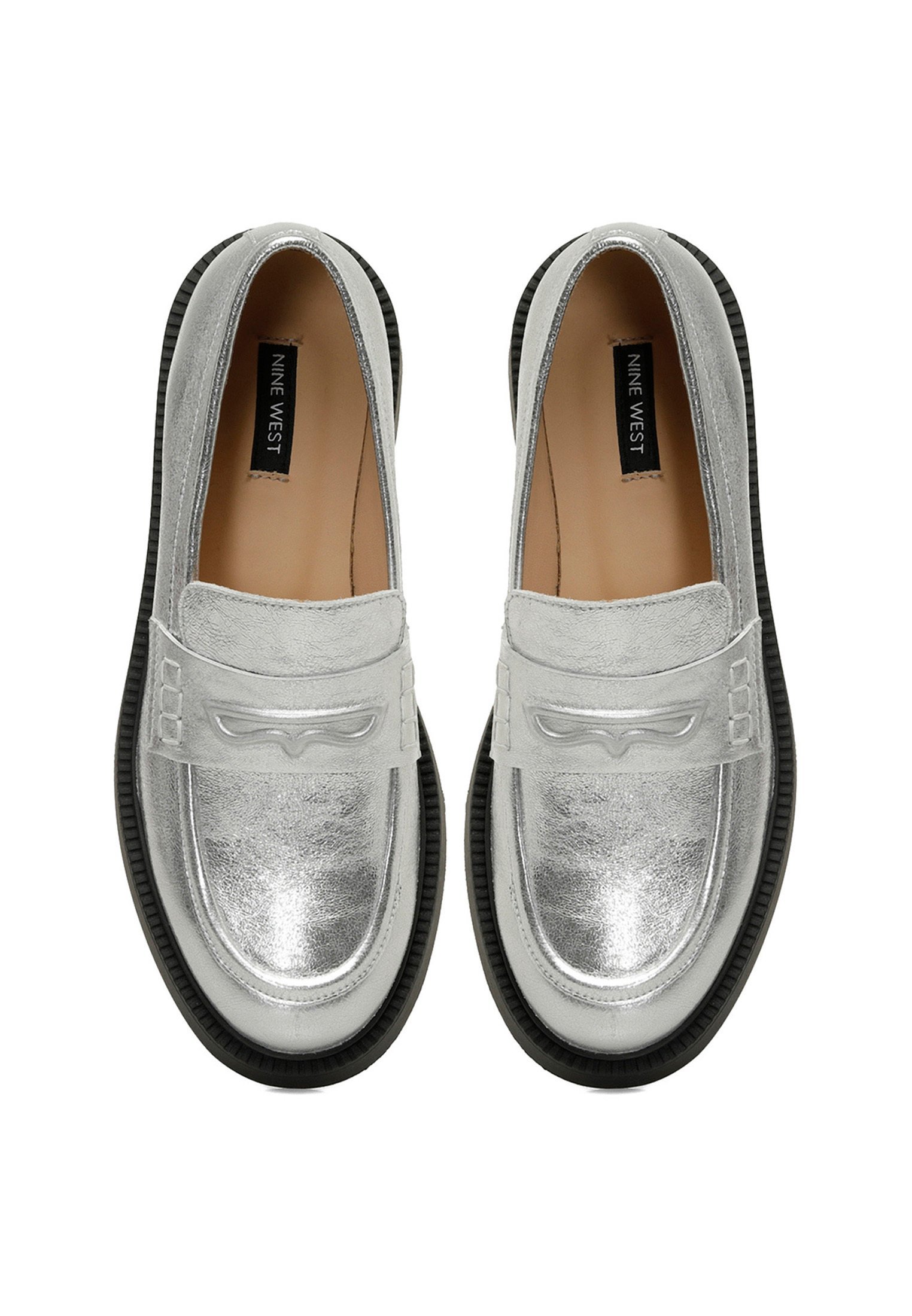 Nine West LAFEATER LUNLER2 - Sussid - hõbedased