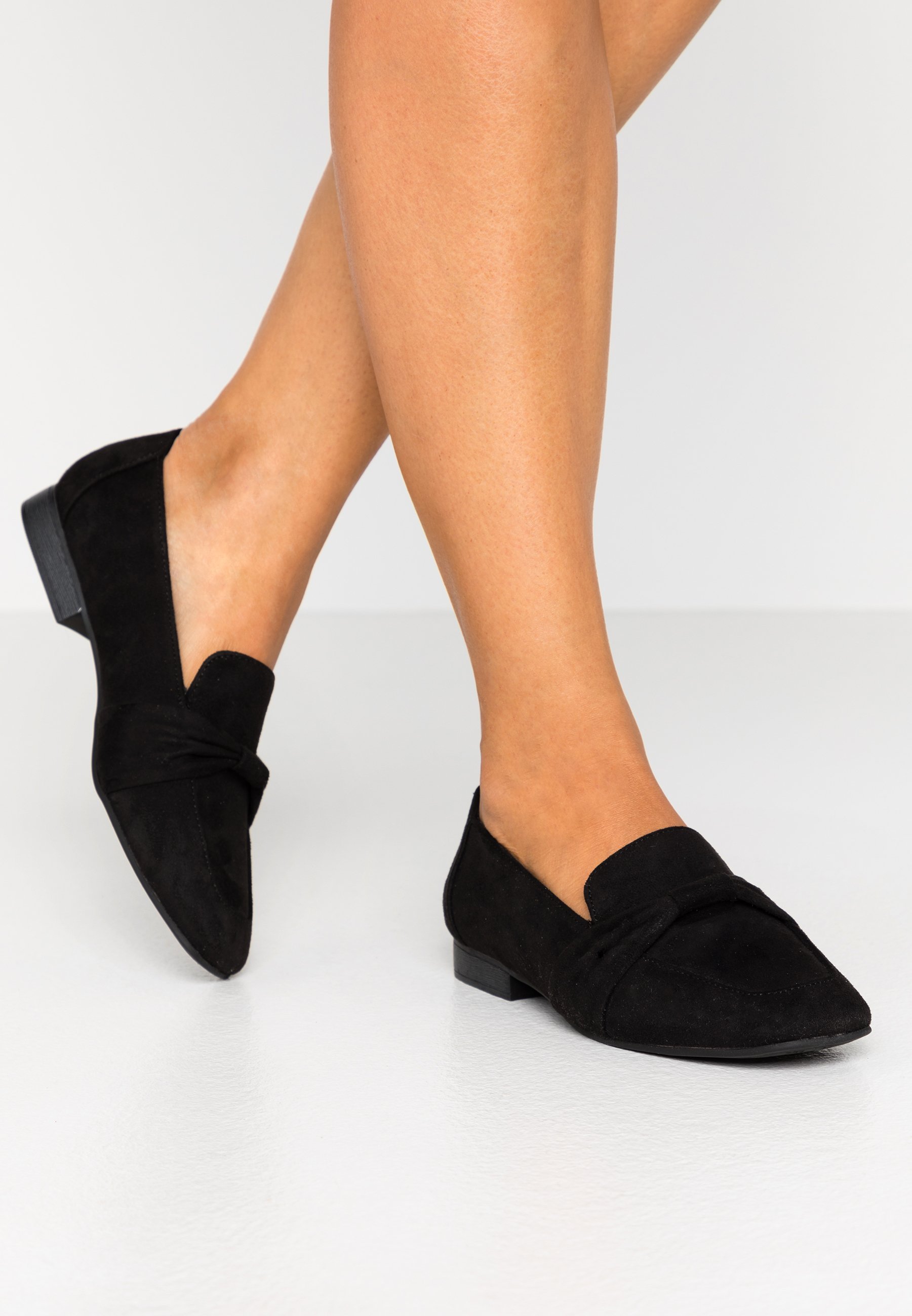Anna Field Slip-ons – schwarz