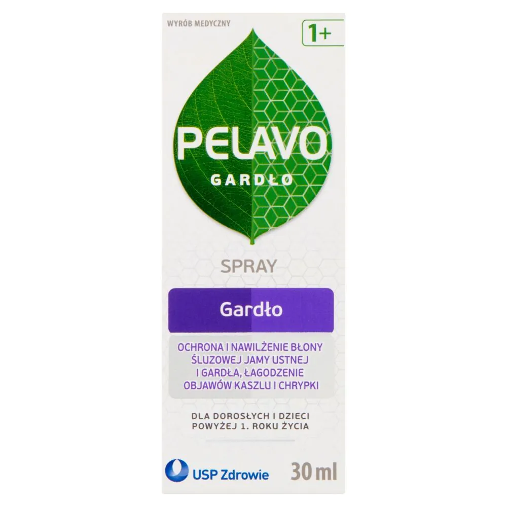 Pelavo Gardło, Spray dla dzieci powyżej 1. roku życia i dorosłych