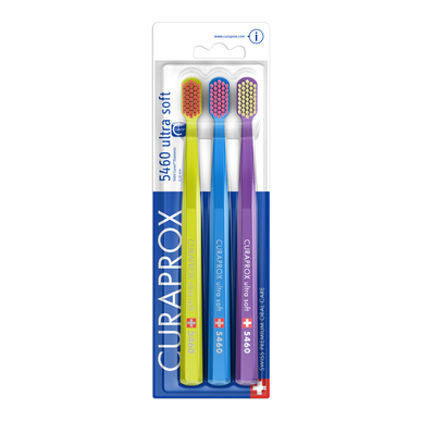 Curaprox Trio Pack 5460 Ultra Soft -hammasharjat, 3 kpl