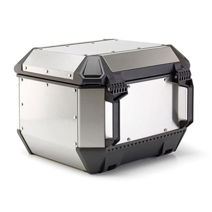 Top case moto Givi Monokey Alaska - argenté - 44 L