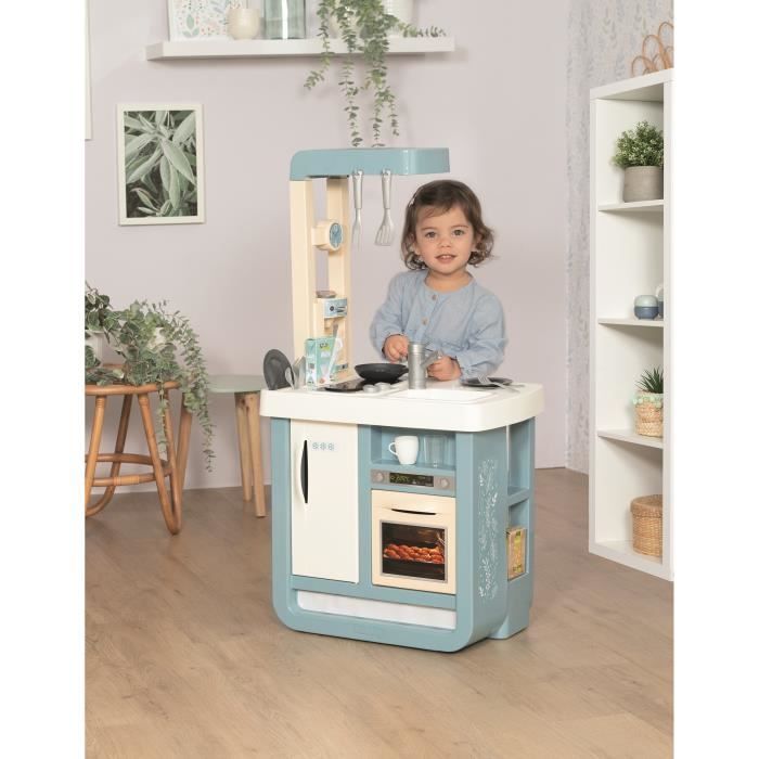 Smoby Cuisine Bon Appetit - 23 Accessoires - Effet sonores (plaques de cuissons électroniques) dès 3 ans