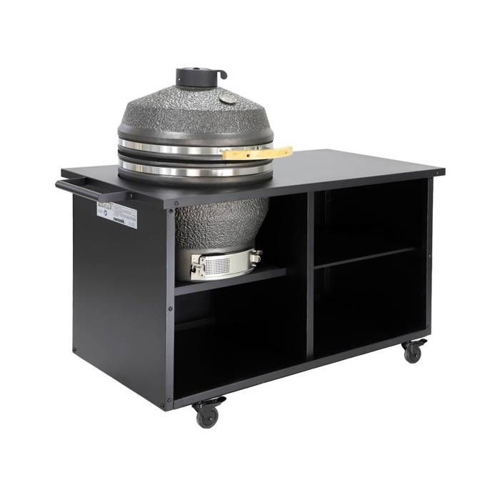 Kamado houtskoolbarbecue, rookoven met bijzettafel YAKU