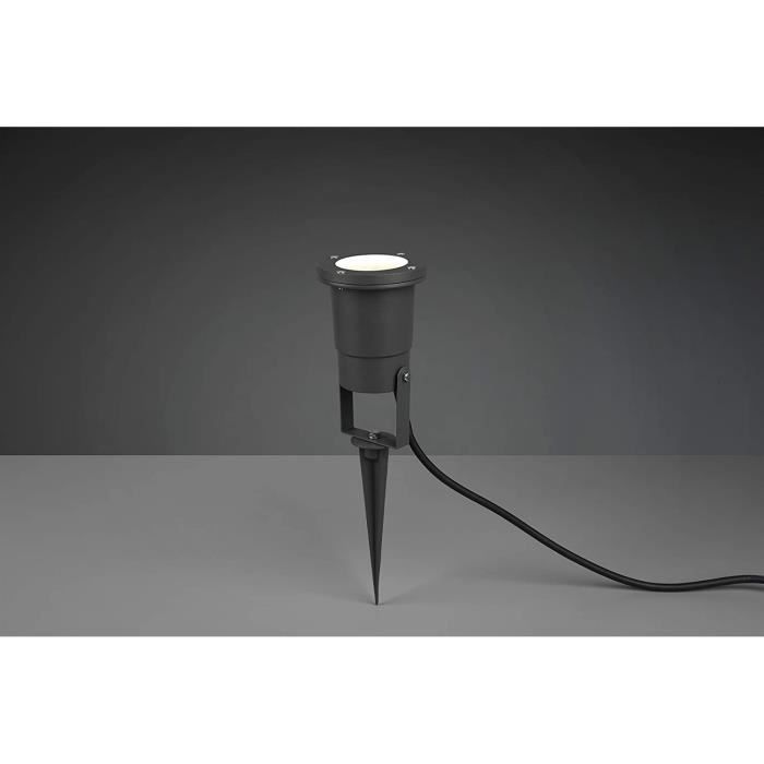 Spot extérieur - TRIO - Ubangi - Aluminium - 28 watts - IP65 - Anthracite