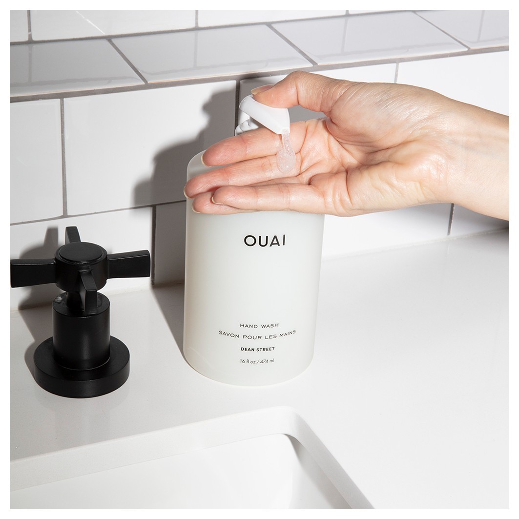 Ouai Handgel Handgel posoda za pranje – 437 ml