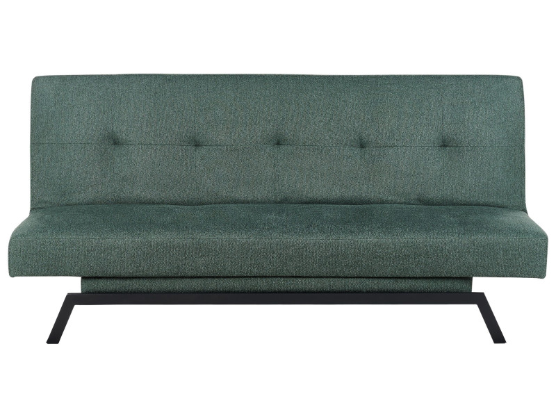 Sofa rozkładana LEEDS Zielony dla 3 osób