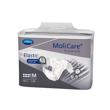 Molicare Molicare Elastisk Bleie 10 Dråper M 14 enheter 14 enheter