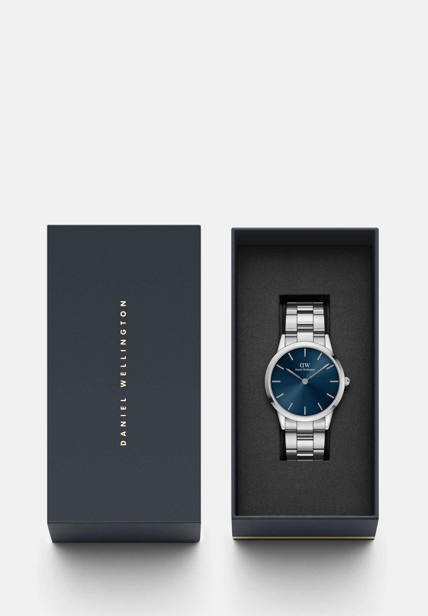 Daniel Wellington ICONIC LINK ARCTIC 32 S BLUE - Horloge - zilverkleurig