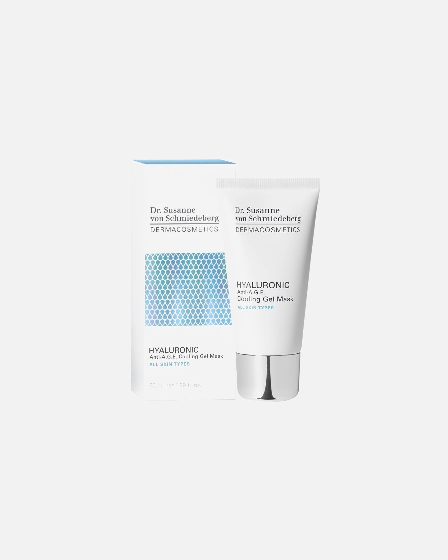 Dr. Susanne von Schmiedeberg Feuchtigkeitsmaske Hyaluronic Hyaluronic Anti-AGE Cooling Gel Mask - 50 ml