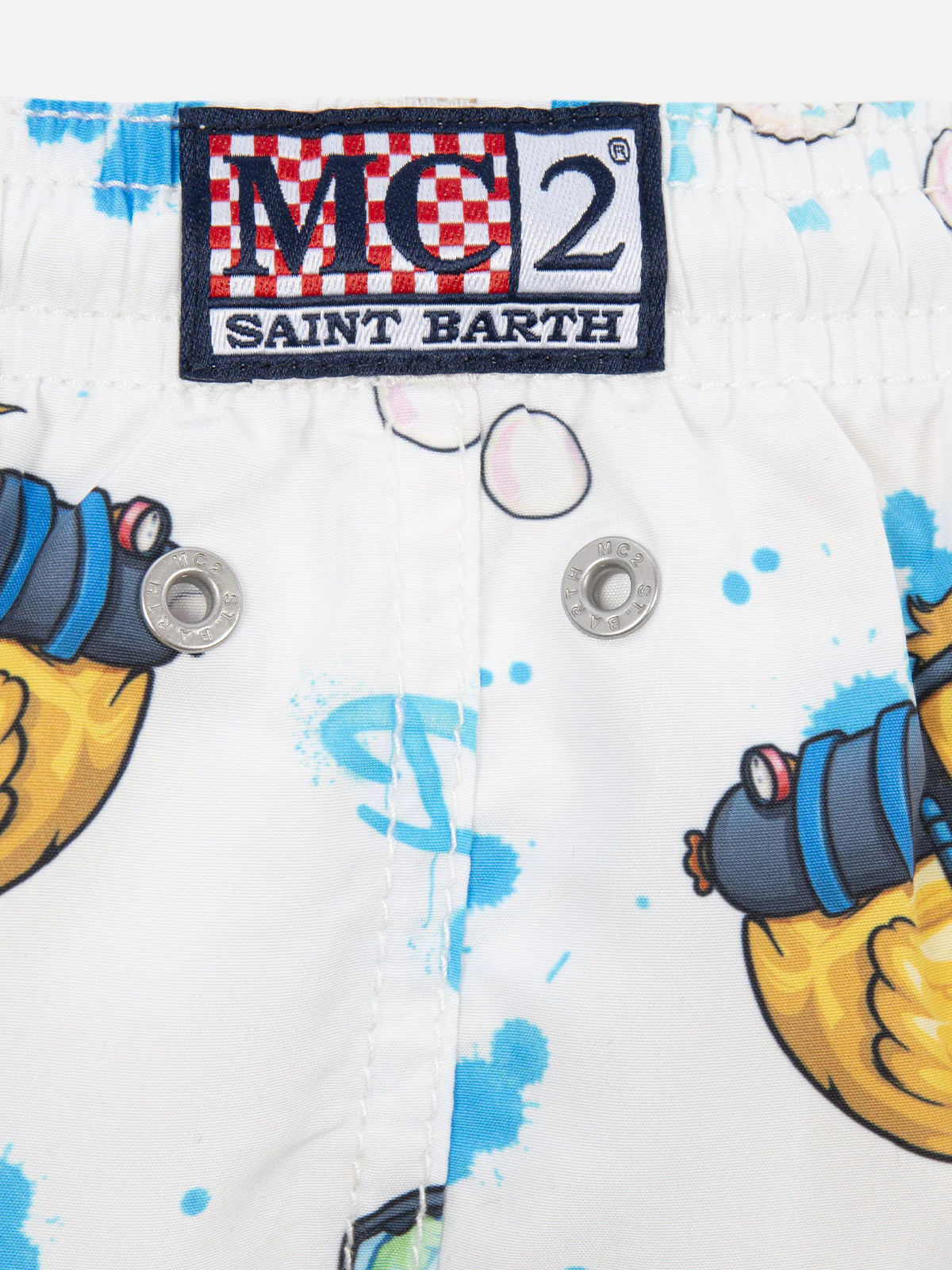 Costume da bagno da bambino di media lunghezza Jean con stampa Crypto