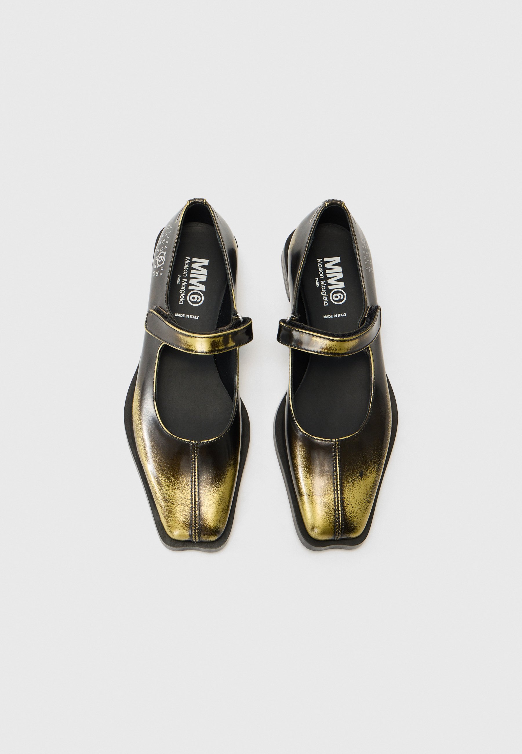 Ballerine MM6 Maison Margiela - nere/argento