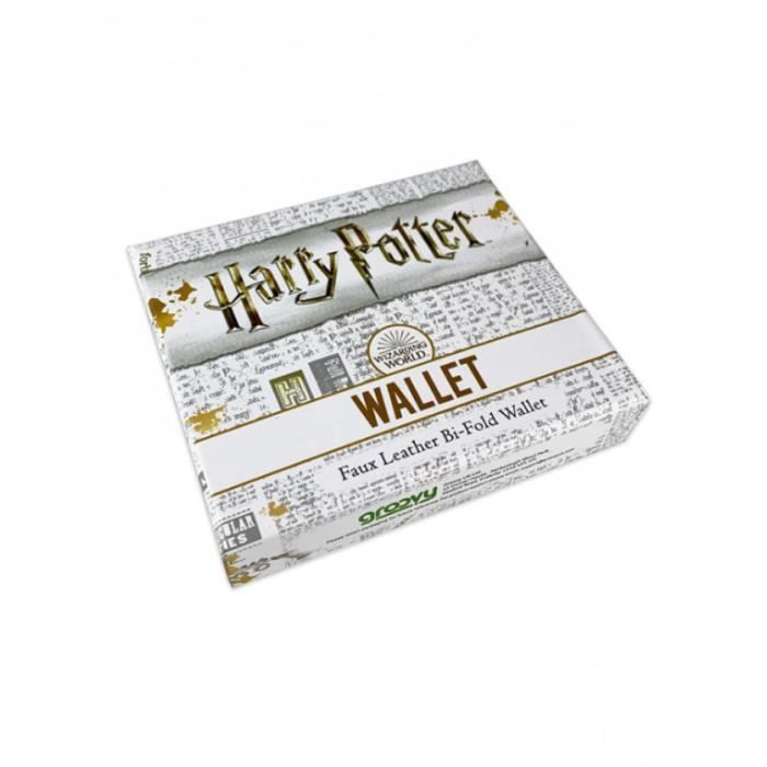 Wallet - HARRY POTTER - Slytherin - Black - Unisex - Soft