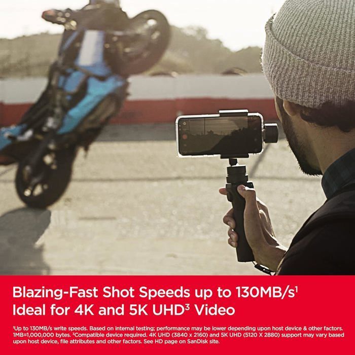 SanDisk Extreme 512GB microSDXC, Micro SD Card + SD Adapter, up to 190MB/s, for your smartphone, action camera, or drone