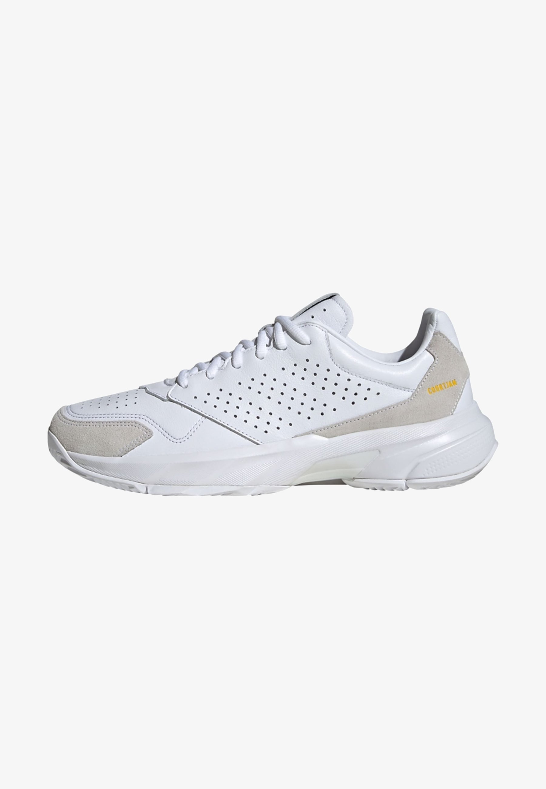 adidas Performance JAM CONTROL 3 PREMIUM - Mitmeväljaku tennisejalatsid - pilvevalge pilvevalge pilvevalge