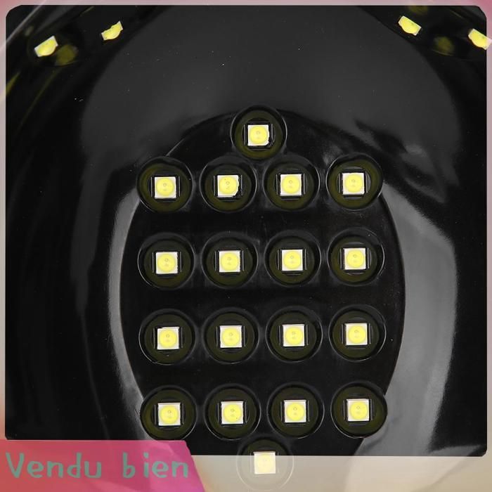 Garosa Nail Art UV Gel Nageldroger 72W Professionele Manicurelamp [Nail Art] manicure apparaten Roze