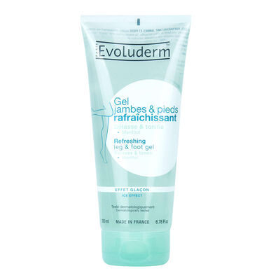 Evoluderm forfriskende gel for ben og føtter 200 ml