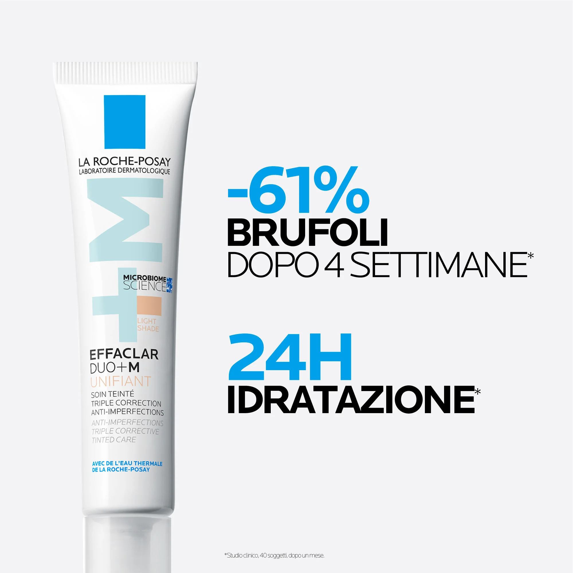 Effaclar Effaclar Duo+M Unifiant trattamento correttivo uniformante e purificante - Crema viso colorata antimperfezioni