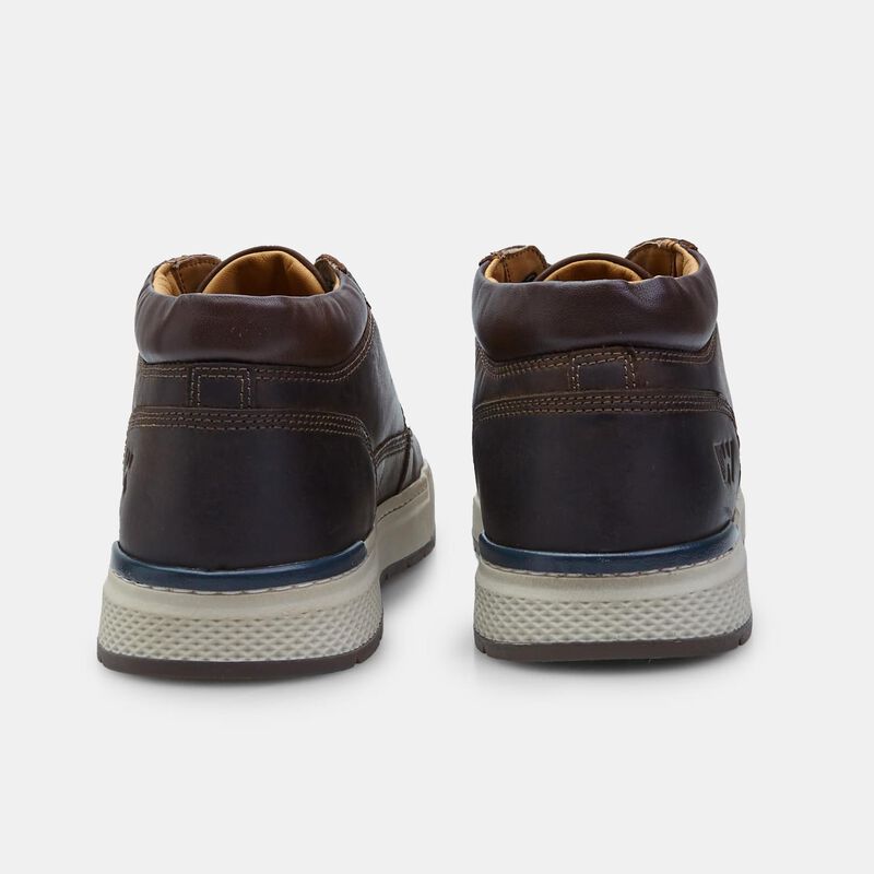 BATA Męskie buty sznurowane z nubuku