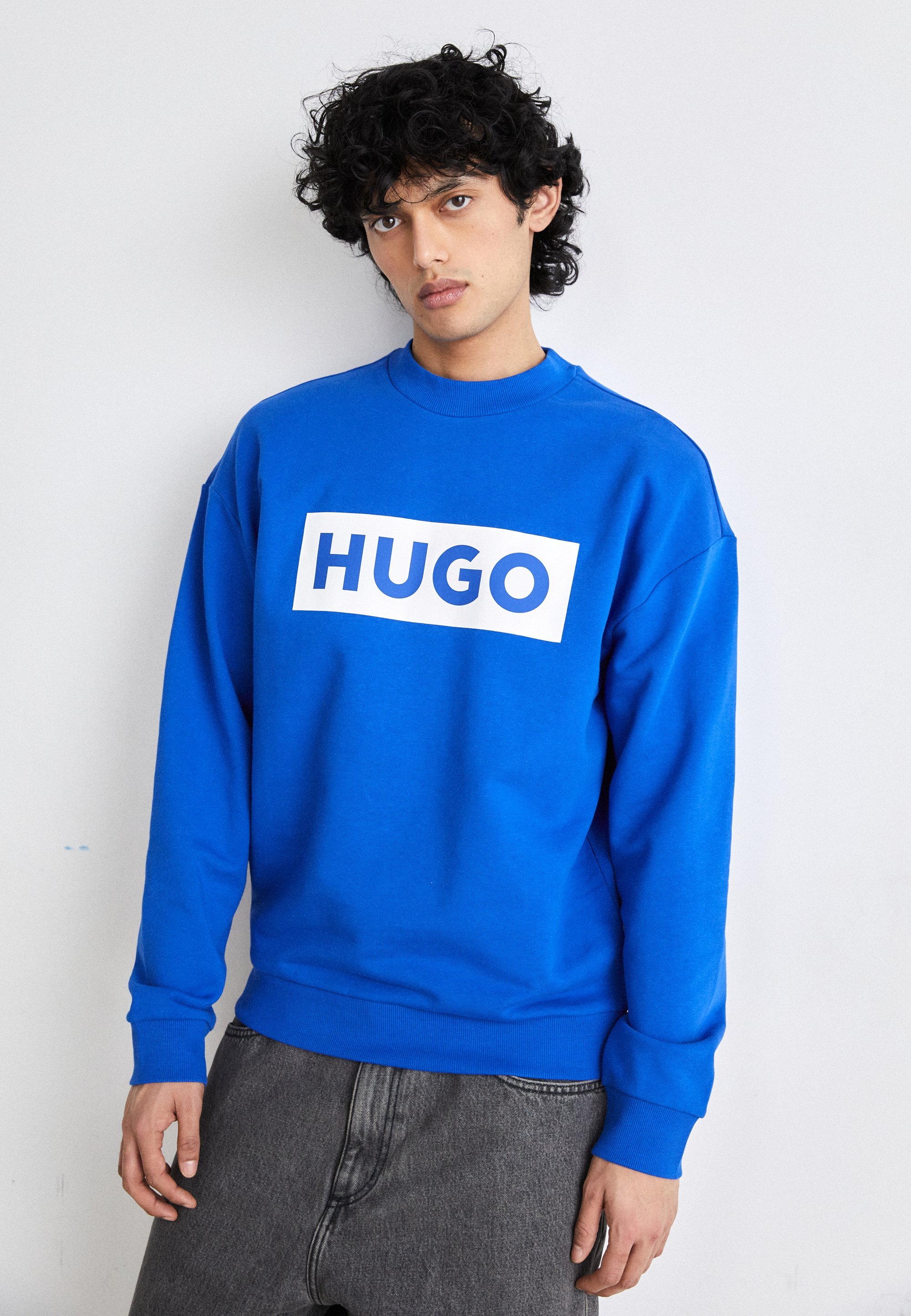 HUGO NIERO - Bluza - otwarty błękit