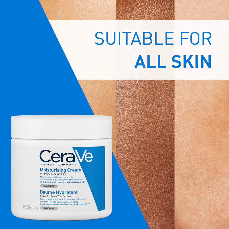CeraVe Moisturizers hydraterende gezichts- en lichaamslotion voor de droge en zeer droge huid