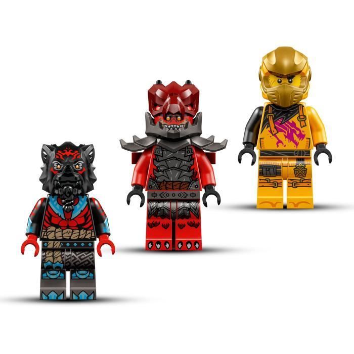 LEGO NINJAGO 71833 Il Super Stormplane di Ras e Arin - Set di costruzioni per bambini dagli 8 anni in su
