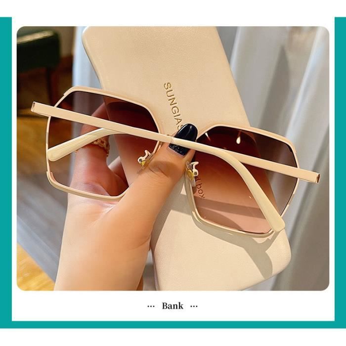 Lunettes de soleil femme - new fashion premium sense ins lunettes de soleil anti-uv