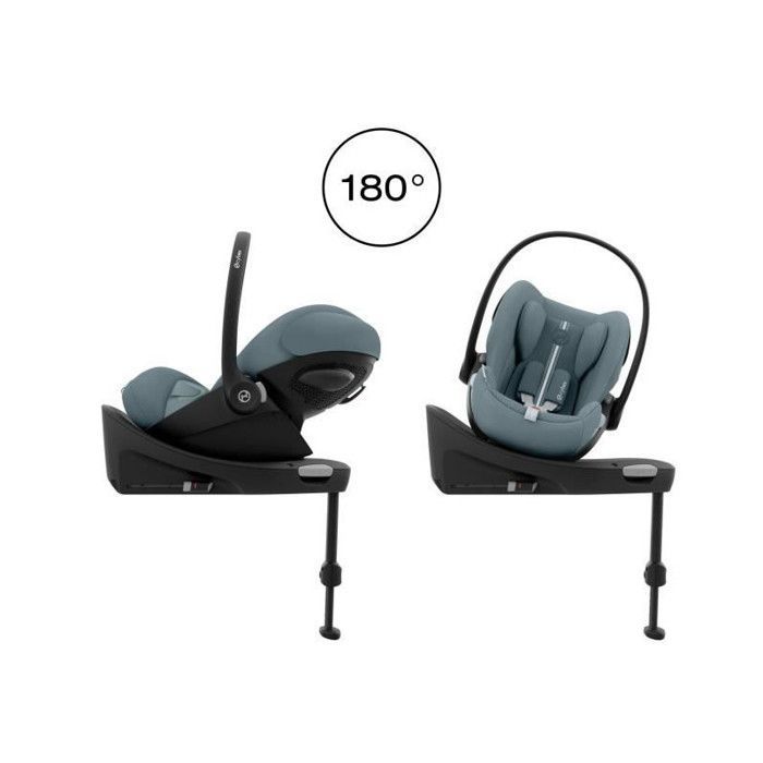 Silla de coche Cybex Cloud G i-Size, color dorado - De 40 a 87 cm - Desde el nacimiento hasta los 13 kg - Hasta los 2 años - Azul tormenta (Plus)