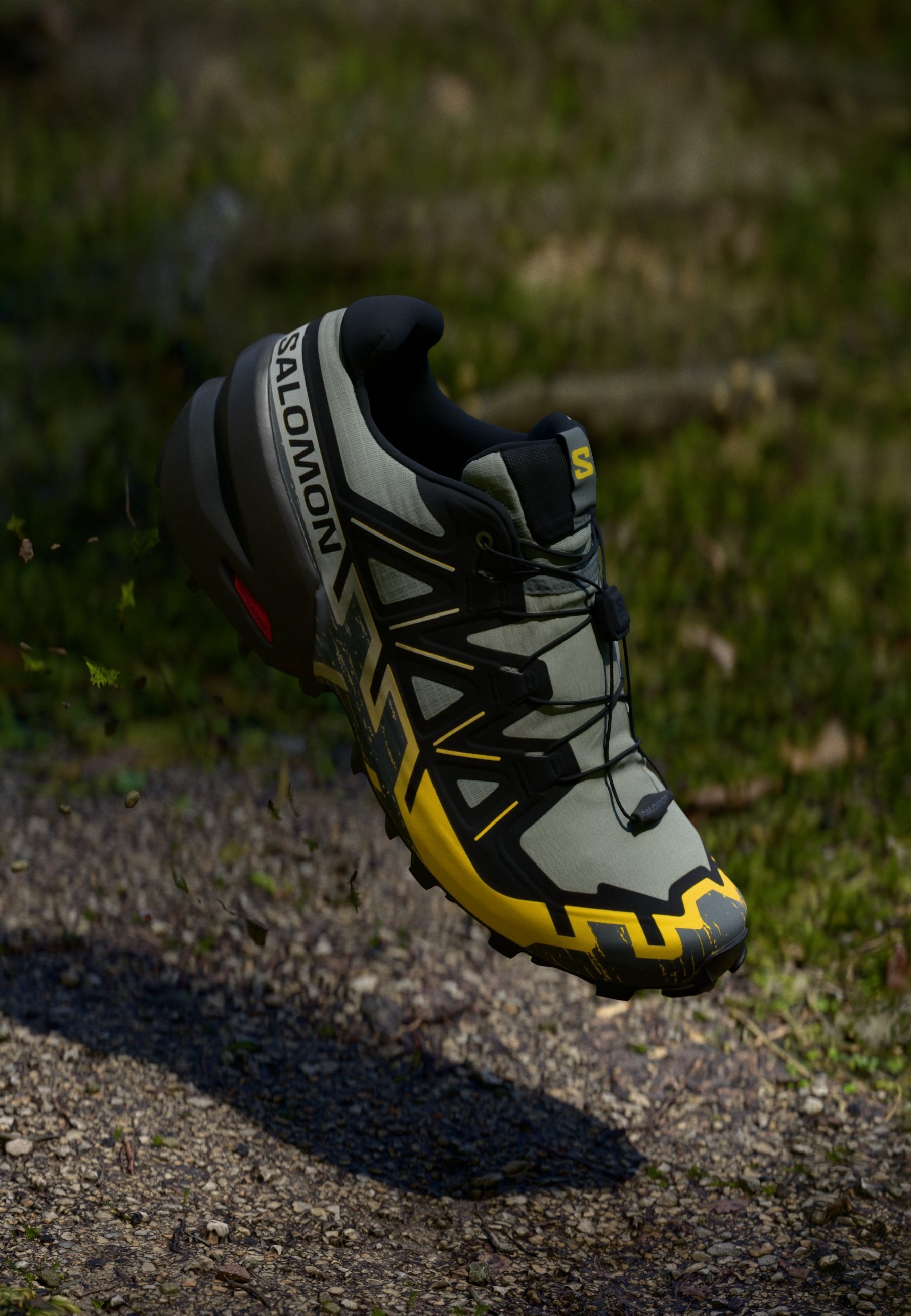 Salomon SPEEDCROSS 6 – Trailrunningschuhe – Schmiedeeisen/Schwarz/Inkabeere