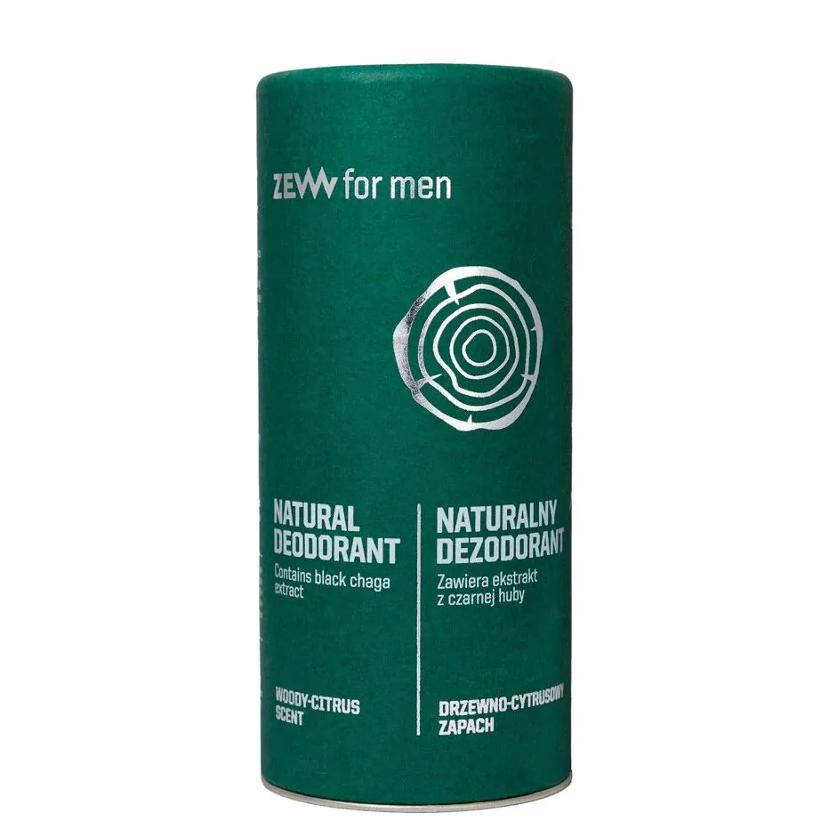 ZEW For Men z Czarną Hubą - Deo (M) Naturalny dezodorant w sztyfcie85 g